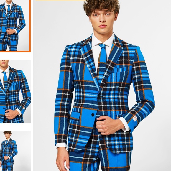 OppoSuits Other - Opposuits “Braveheart” 42R suit and tie
